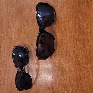 2 pair of polarized sunglasses